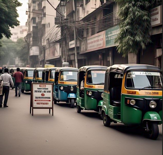 CNG ऑटो बंदी दिल्ली